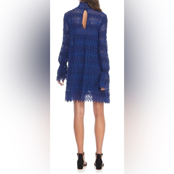 Free People Simone Mock Neck Mini Dress - NWT- Size S - Picture 2 of 10